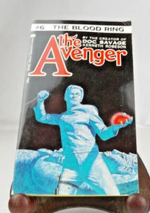 Avenger #6 The Blood Ring   Kenneth Roberson Paperback  - Foto 1 di 2
