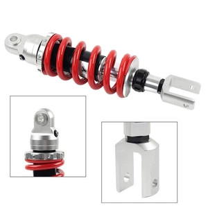 Ammortizzatori Regolabili 10mm Molla 320mm Per Kawasaki Rosso Alluminio 27*10mm - Foto 1 di 11
