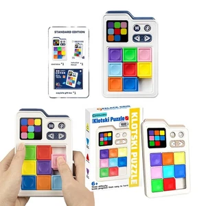 Super Slide Puzzle Game Kids Logic Training Toy Travel Educational Gift B3D9 - Picture 1 of 18