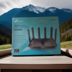 5 Port Tri-Band Wi Fi TP-LINK Archer AX3200 3.2 Gbps - Picture 1 of 3