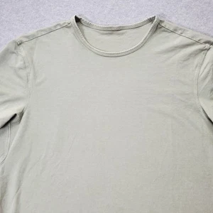 Lululemon Mens Sage Green Short Sleeve T-Shirt - Picture 1 of 7