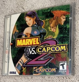 Marvel VS Capcom 2 Dreamcast Game
