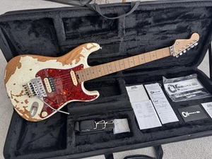 Charvel Henrik Danhage Ltd Ed Signature Pro-Mod So-Cal, White Relic - Picture 1 of 17