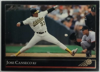 1992 Leaf Jose Canseco #267 Gold - Image 1 of 3