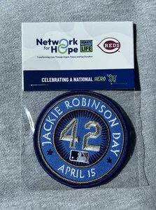 Jackie Robinson Patch April 15th Baseball Jersey Patch Jackie Robinson Day Patch - Picture 1 of 2