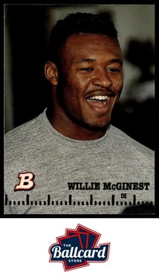 1994 Bowman #4 Willie McGinest - Image 1 of 2