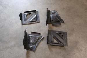 2007 KAWASAKI BRUTE FORCE 750 ALL 4 PLASTIC A-ARM SKID PLATES 4X4 07 #7 - Picture 1 of 8