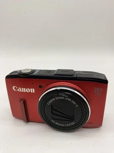 Canon Powershot SX280 HS 12.1MP 20x Optical Zoom Digital Camera Red - Picture 1 of 6