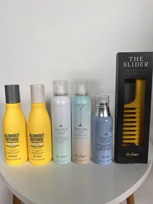 Drybar 全尺寸吹出洗发水和护发素。 全尺寸干洗发水和喷雾 — 第 1/4 张图片