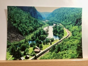 Algoma Central Railway & Agawa Canyon: NE Ontario, Canada - Vintage Postcard - Picture 1 of 3