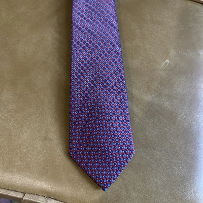 Corbata tejida Zenio para hombre 100 % microfibra hecha en China roja/blanca/bluelooks púrpura Foto 1 de 4