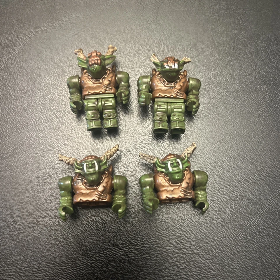 Mega Bloks Krystal Wars Caballeros Orcos Mini Figuras Ogros Verde Foto 1 de 1