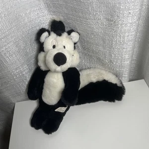 Peluche Pepe Le Pew, Warner Bros Studios, berretto Looney Tunes 10 pollici - Foto 1 di 3