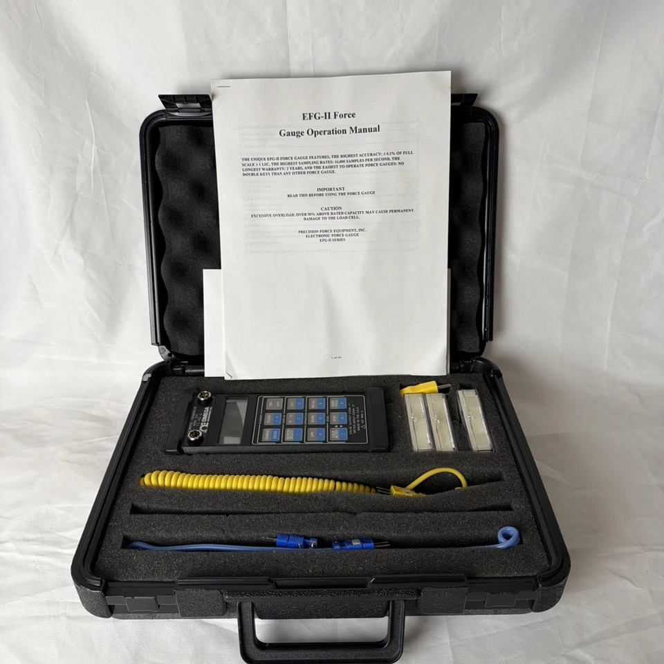 OMEGA Ingeniería Calibrador Termómetro Modelo CL27 con Estuche y Accesorios Foto 1 de 4