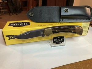 NIB Buck Knife USA 112 Finger Groove Ranger 2009 Never Used - Picture 1 of 12