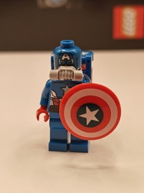 NEW Marvel Space Captain America Custom Lego Minifigure 76049 Avengers Jetpack