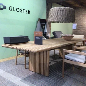 Gloster Teakholztisch Deck 289 x 109 Cm Teakholz Massiv Aus Ausstellung - Bild 1 von 4