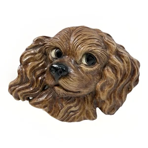 Cocker Spaniel Dog Wall Plaque Plastic Vintage Multi Products Inc 7.5” X 5.5” - Picture 1 of 3