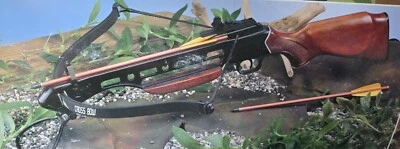 Cobra Tactical Series -  Wood Crossbow - 150lbs - Fiberglass Bow - Adj. Sight  - Image 1 of 3