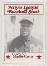 1986 Fritsch Negro League Baseball Stars Marlin Carter #50
