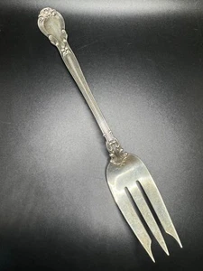 Chantilly by Gorham Sterling Silver Chop Fork 3-Tine Large Rare 9 7/8" - Picture 1 of 3