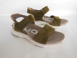 Sandalia deportiva Bionica para mujer talla 9 Okoli correas al tobillo verde oliva - Imagen 1 de 11