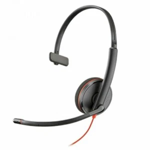 New Plantronics Blackwire C3210 Monaural USB-A Stereo Headset - P/N 209744-201 - Picture 1 of 1