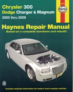 Haynes repair manual: Chrysler 300 & Dodge Charger & Magnum 2005-2009. - Picture 1 of 1