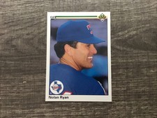 1990 Upper Deck Nolan Ryan Texas Rangers Baseball Card #544 🔥
