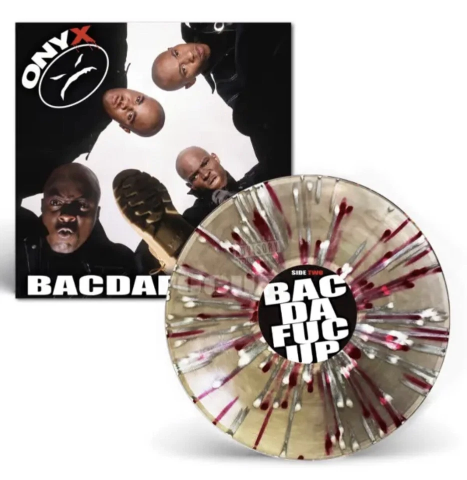 Onyx Bacdafucup INSOMNIAC CLEAR SPLATTER COLORED Vinyl LP x/200 30th Anniversary Foto 1 de 1