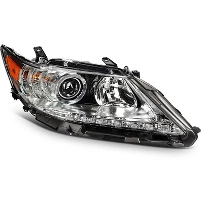 Passenger RH Xenon Projector Headlight W/DRL For Lexus ES350 ES300h Base 2013-15 - Image 1 of 4
