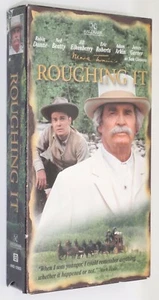 Mark Twain's ROUGHING IT VHS Eric Roberts James Garner Robin Dunne HALLMARK Film - Imagen 1 de 3