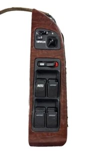 96 97 98 99 00 01 Acura RL Master Driver Left Window Control Switch Woodgrain - Bild 1 von 7