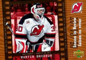 2007-08 McDonalds Upper Deck Season in Review #4 Martin Brodeur