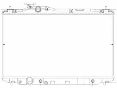 Radiador híbrido para Honda Civic 2012 TYC 79535PR 1,5 L 4 cilindros-L Foto 1 de 2