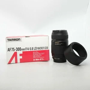 Tamron AF 75-300mm F/4-5.6 LD Macro (1:3.9) Lens for Nikon-AF-D Model 672DN - Picture 1 of 11