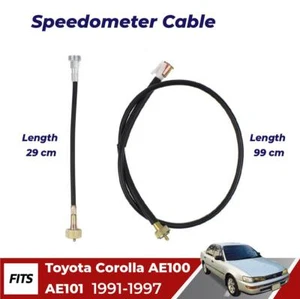 Speedometer Cable Wire Made Fits Toyota Corolla AE100 AE101 Sedan 1991-97 EBEZ - Picture 1 of 6