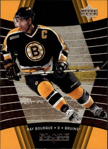 1999-00 Black Diamond Boston Bruins Hockey Card #9 Ray Bourque