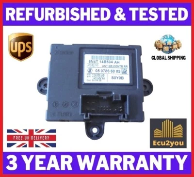 Refurbished Ford Focus CC DOOR CONTROL MODULE 6N4T-14B534-AH 6N4T14B534AH - Image 1 of 2