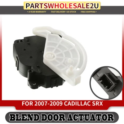 HVAC Heater Blend Air Door Actuator for Cadillac SRX 2007 2008 2009 Main 604-171 - Image 1 of 4