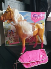 Vintage Sindy Doll Show Jumping Pony Horse & Accessories - Very Good Used Cond