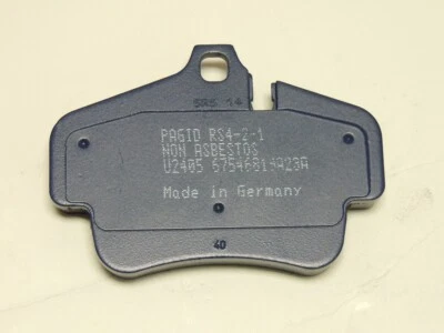 Pagid Brake Pad Set, NEW 2405 RS 4-2-1, Porsche 987 718 996 GT2 GT3 997 - Image 1 of 4