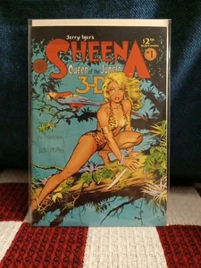 Sheena 3D #1 Queen Of The Jungle Dave Stevens cover Blackthorne Comics Signed - Picture 1 of 18