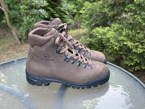 Scarpa MADE In ITALY Brown Leather 65820 BXD Women’s 7 EUR 38 Unisex Hiking Boot - Picture 1 of 15
