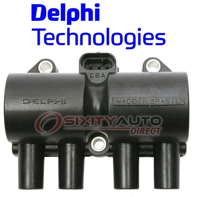 Delphi Ignition Coil for 2004-2008 Chevrolet Aveo 1.6L L4 Wire Boot Spark tm Foto 1 de 4