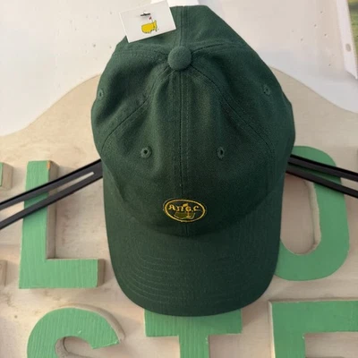 Sombrero con logotipo de miembros del Club de Golf Nacional Augusta ANGC raro Masters logotipo antiguo Foto 1 de 3