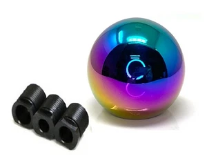 JDM Neo Cromo Estilo Bola CAMBIO MANUAL PALO Engranaje Drift Forma Cambio Perilla R298 - Imagen 1 de 6