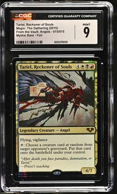 TARIEL, RECKONER OF SOULS From the Vault: Angels Foil Mythic CGC 9 MTG EDH - Image 1 of 2