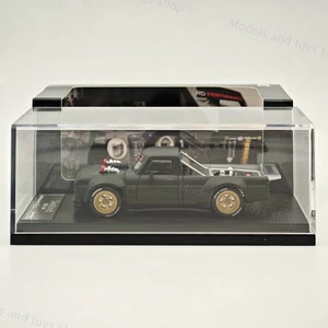 STREET WARRIOR 1:64 Ford F-150 Performance Hoonigan 1977 Black Diecast Model Car - Picture 1 of 8