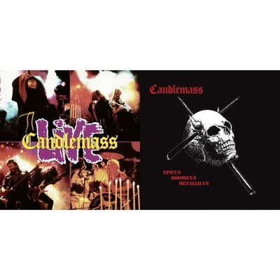 Candlemass - Candlemass Live & Epicus Doomicus Metallicus [New LP Vinyl Bundle] - Image 1 of 3